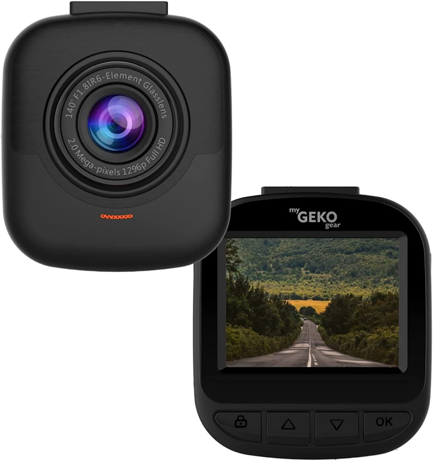 Adesso New My GEKO Gear 4K GPS Dash Cam - Mobitel